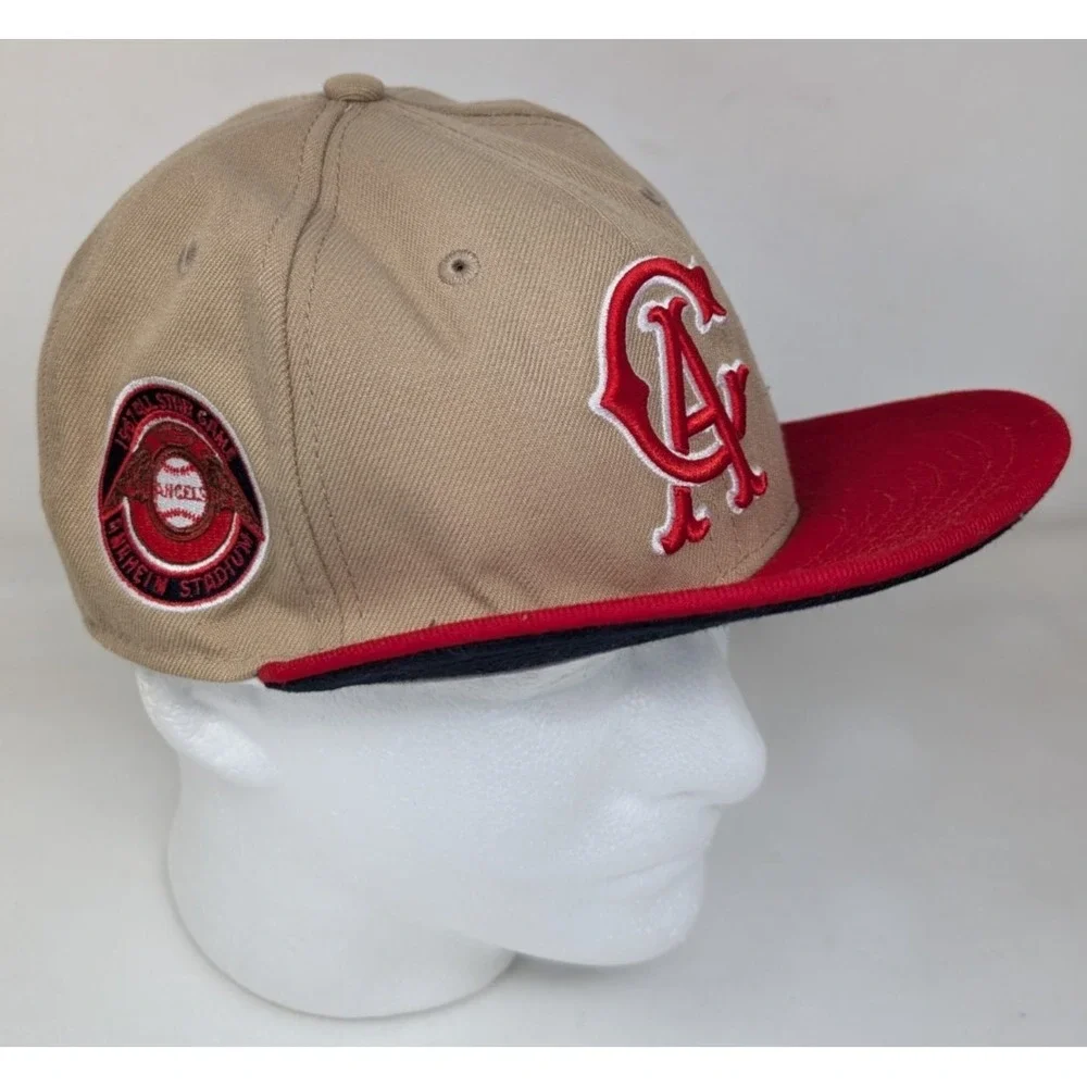 New Era Hat Cap 59FIFTY 7 1/2 California Angels Anaheim 1967 All‎ Star Game
